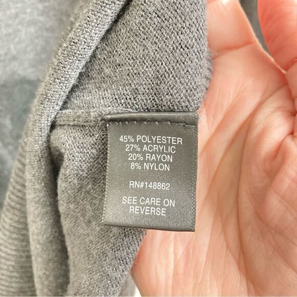 Torrid studded skull gray scoopneck sweater 12 - Picture 7 of 8